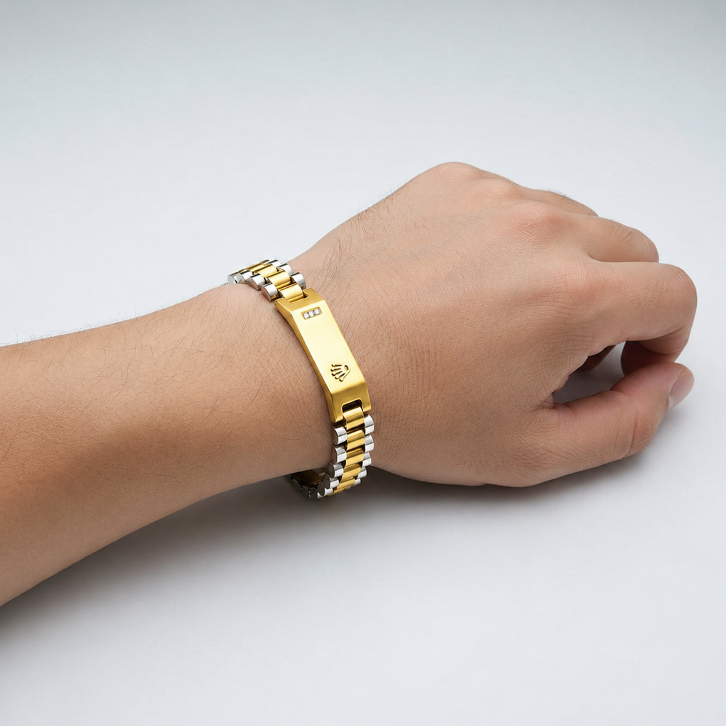Luxury Crown RLX Premium Stainless Steel Bracelets For Men ,Great Quality and Classic Design