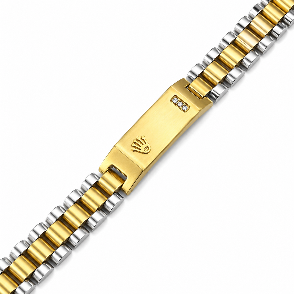 Luxury Crown RLX Premium Stainless Steel Bracelets For Men ,Great Quality and Classic Design
