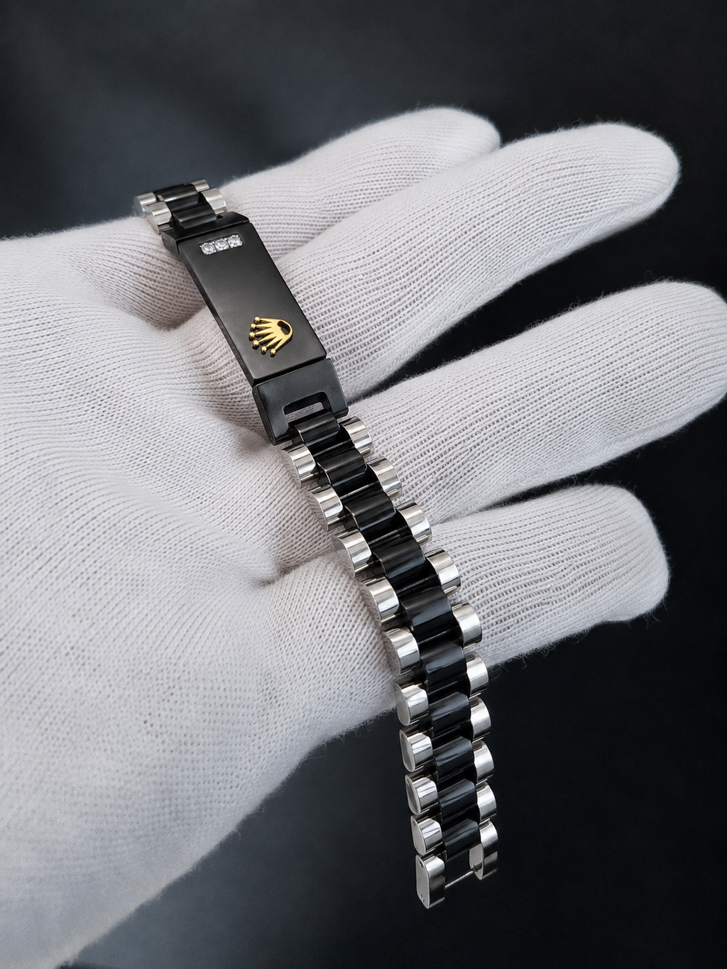 Luxury Crown RLX Premium Stainless Steel Bracelets For Men ,Great Quality and Classic Design