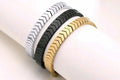 Golden Arrow Stainless Steel Bracelet for boys and girls (Unisex)– 3 Color Options
